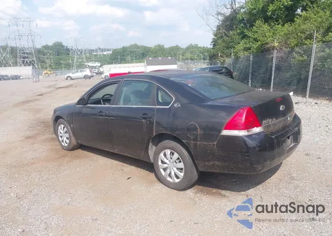 2008 Chevrolet Impala Ls из США, поврежденный, VIN 2G1WB58K681273797